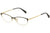 Prada Eyeglasses PR63RV QE31O1 55mm Black Pale Gold / Demo Lens