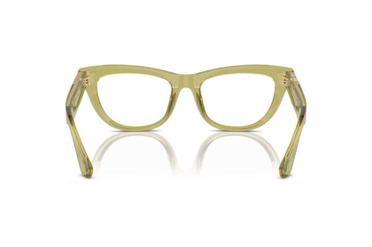 Burberry Eyeglasses BE2406U 4118 52mm Green / Demo Lens