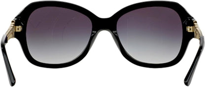 Bvlgari Vintage Sunglasses BV8130HB 5018G 56mm Black / Grey Gradient Lens
