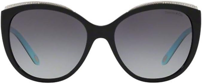 Tiffany & Co Sunglasses TF4134BF 80013C 56mm Black/Grey Gradient Lens (VINTAGE)