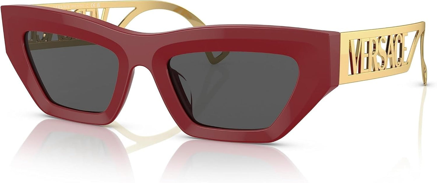 Versace Sunglasses VE4432U 538887 53mm Red / Dark Grey Lens