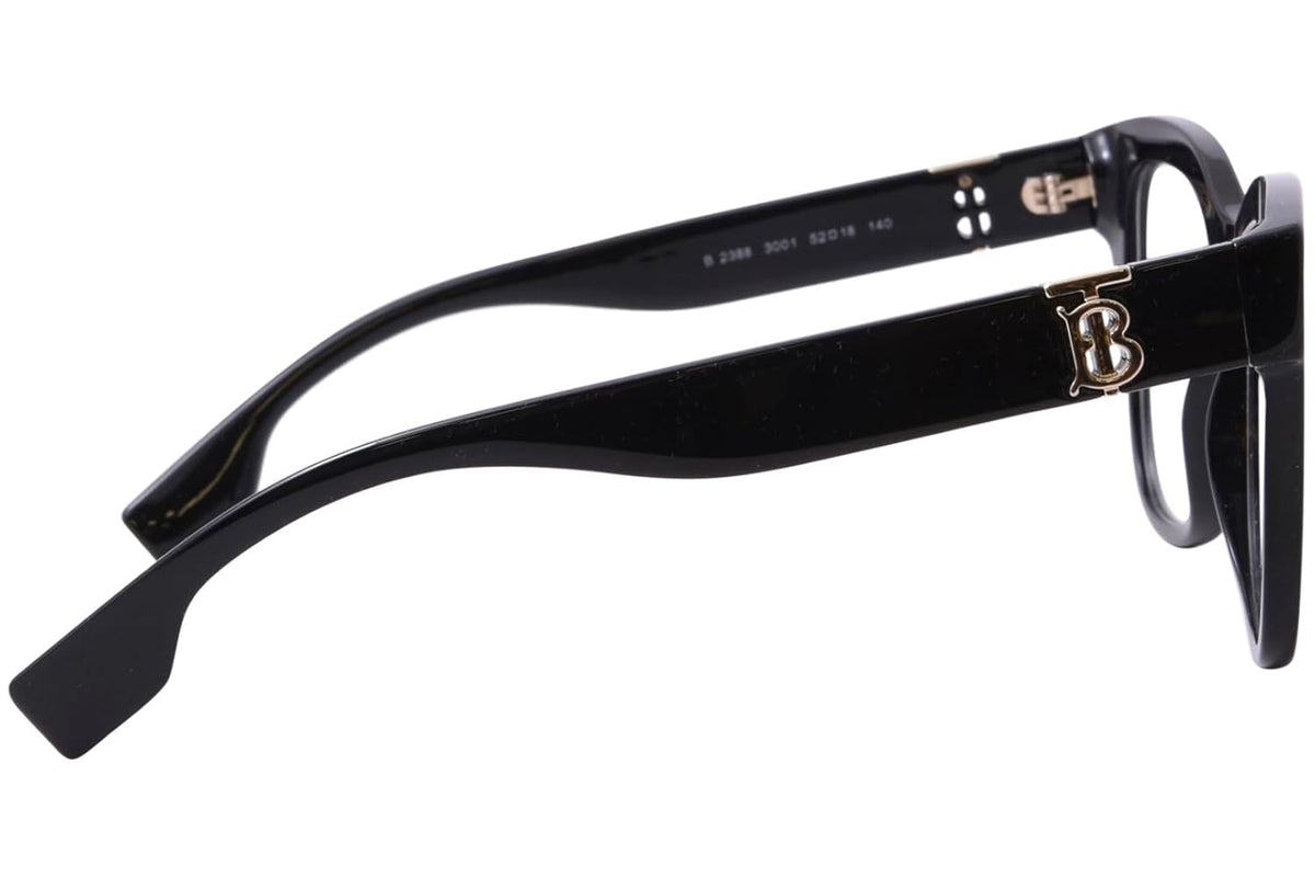 Burberry Eyeglasses BE2388 3001 52mm Black / Demo Lens