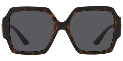 Versace Sunglasses VE4453 10887 55mm Havana / Dark Grey Lens
