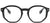 Burberry Eyeglasses BE2317 3001 48mm Black / Demo Lens