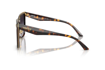 Versace Sunglasses VE2278D 1088G 58mm Havana / Grey Gradient Lens