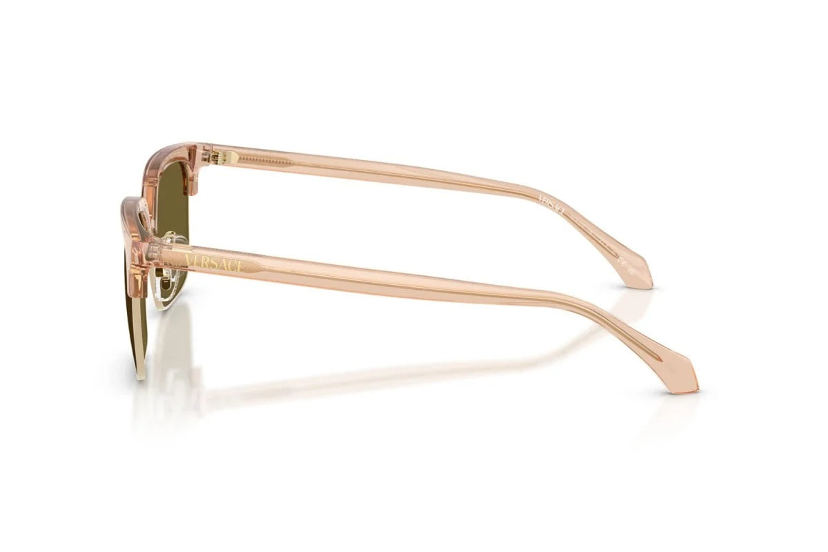 Versace VE4494D 10871 Sunglasses 56mm Transparent Brown / Brown Lens