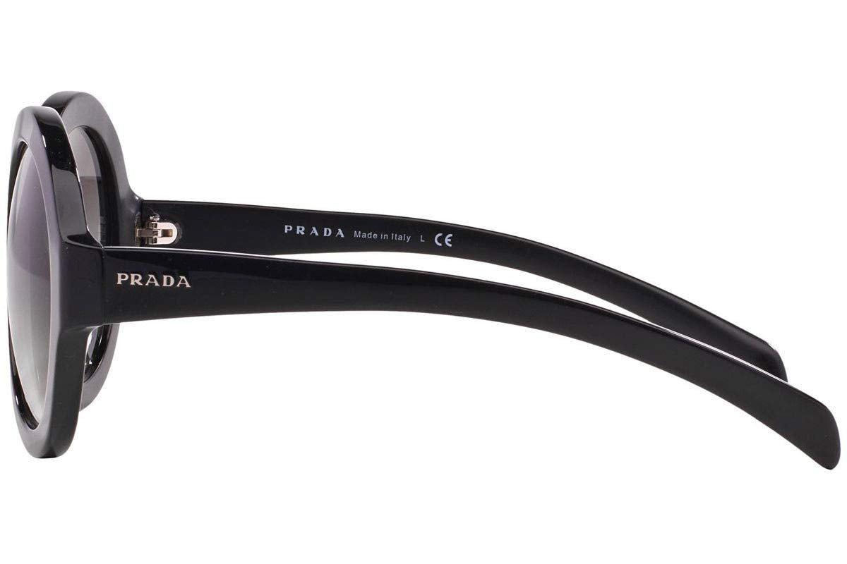 Prada Sunglasses PR06RS 1AB0A7 56mm Black / Grey Gradient Lens