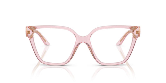 Versace Eyeglasses VE3358B 5472 54mm Transparent Pink / Demo Lens