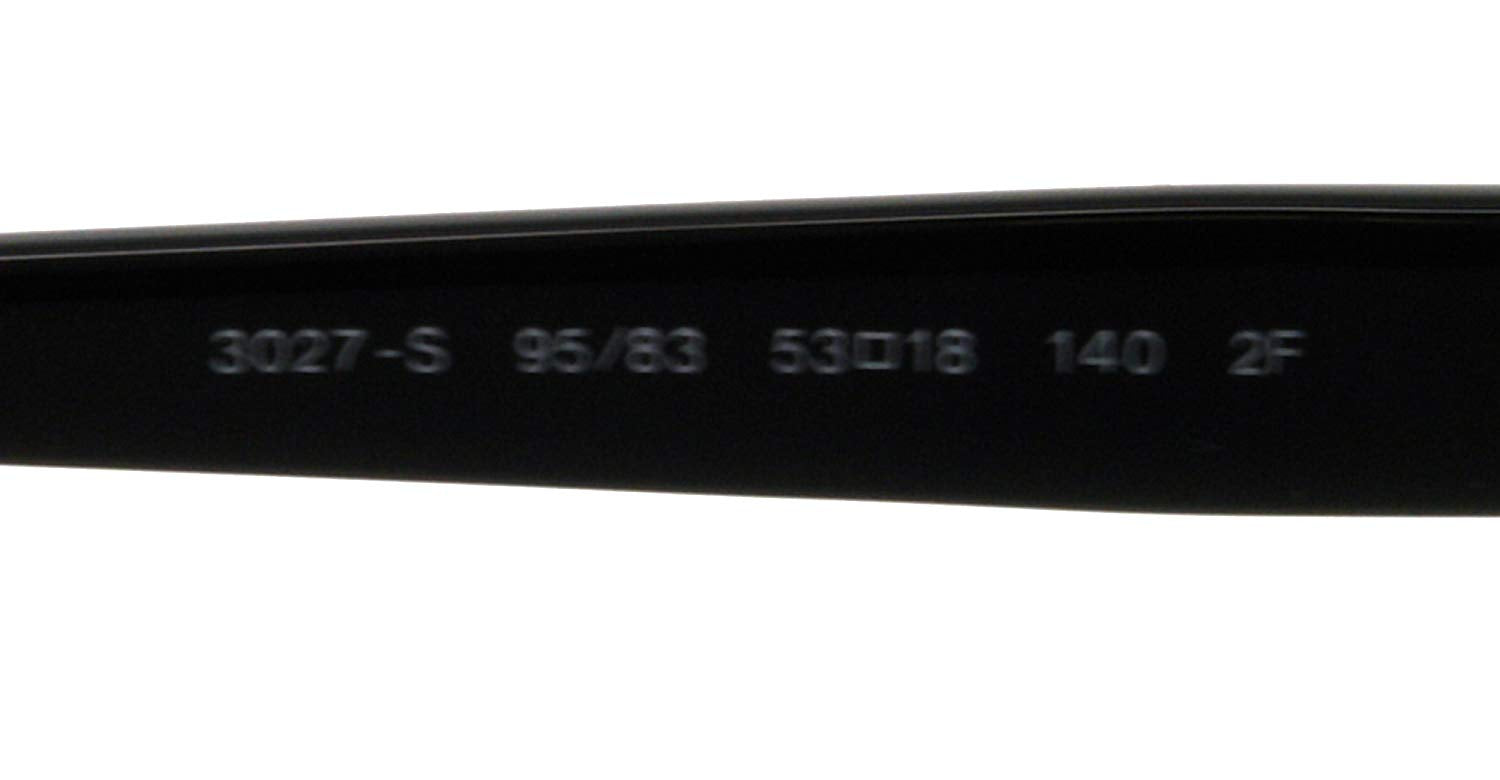 Persol Sunglasses PO 3027/S 95/83 53mm Black / Polarized Brown Lens