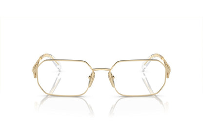 Prada Eyeglasses PRA 53V ZVN 1O1 54mm Pale Gold / Demo Lens