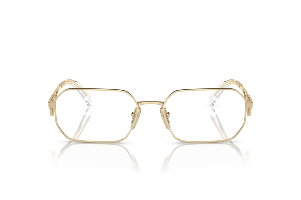 Prada Eyeglasses PRA 53V ZVN 1O1 54mm Pale Gold / Demo Lens