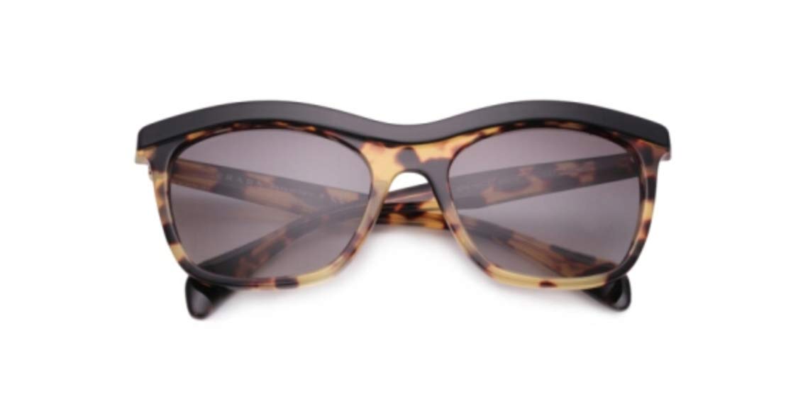 Prada Sunglasses PR19PS NAI3M1 55mm Yellow Havana / Grey Gradient Lens