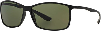 Ray-Ban RB4179 W3363 Sunglasses 62mm Black / Green Polarized Lens