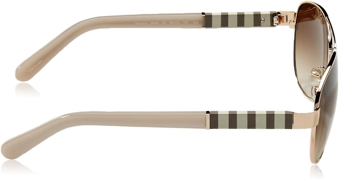 Kate Spade DALIA/S W89/Y6 Aviator Sunglasses 58mm Gold / Brown Gradient Lens