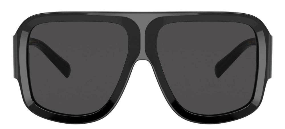 Dolce &amp; Gabbana Sunglasses DG4401 50187 58mm Black / Dark Grey Lens