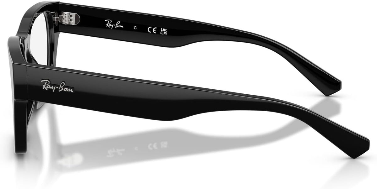 Ray-Ban RX5448 2000 Eyeglasses 55mm Black / Clear Demo Lens