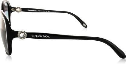 Tiffany & Co Sunglasses TF4042G 80013C 58mm Black / Grey Gradient Lens