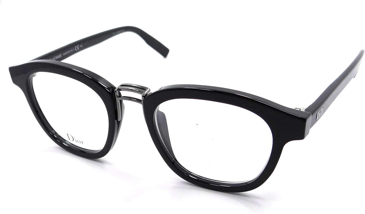Dior Homme DIOR-BLACKTIE230 807 Eyeglasses 48mm Black / Clear Demo Lens