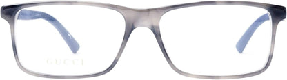 Gucci GG0424O 003 Eyeglasses 56mm Grey Havana Blue / Clear Demo Lens