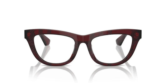 Burberry BE2406U 4115 Eyeglasses 50mm Check Red / Demo Lens