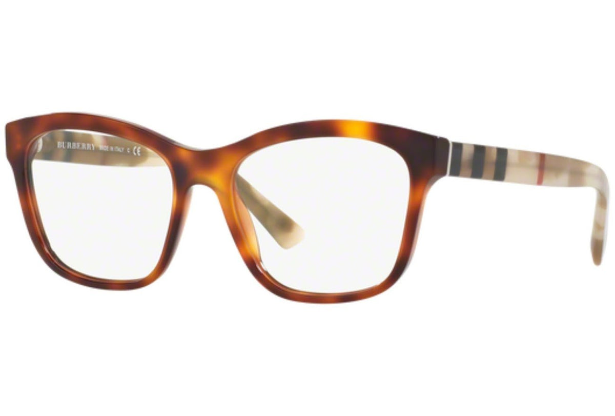 Burberry Eyeglasses BE2227 3601 52mm Light Havana / Demo Lens