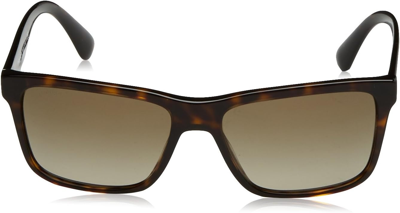 Prada PR19SS 1AB0A7 Sunglasses 59mm Havana / Brown Gradient Lens