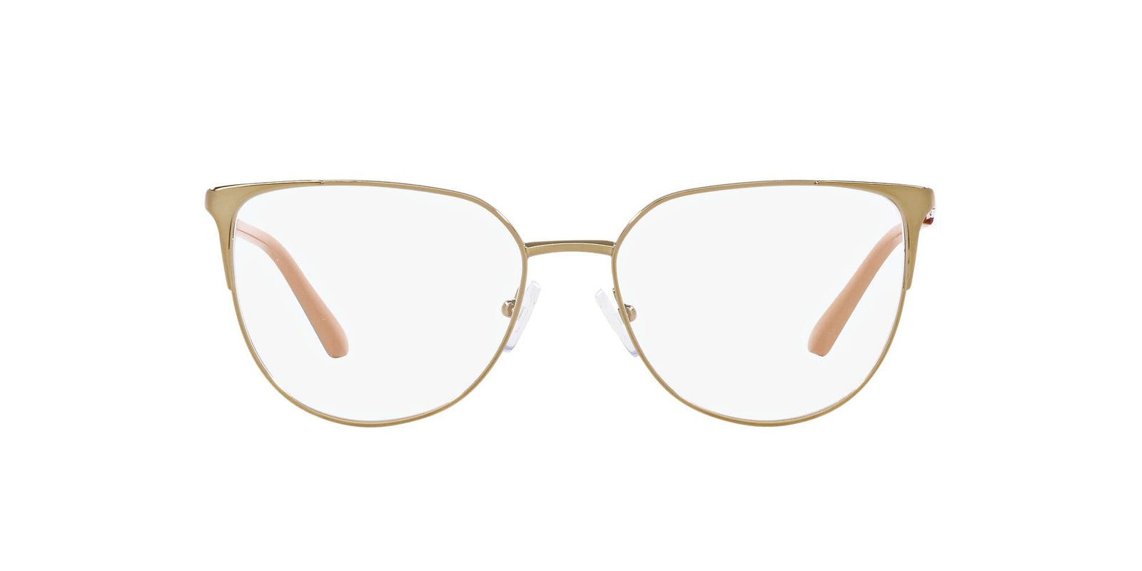 Armani Exchange Eyeglasses AX1058 6110 54mm Shiny Pale Gold / Demo Lens