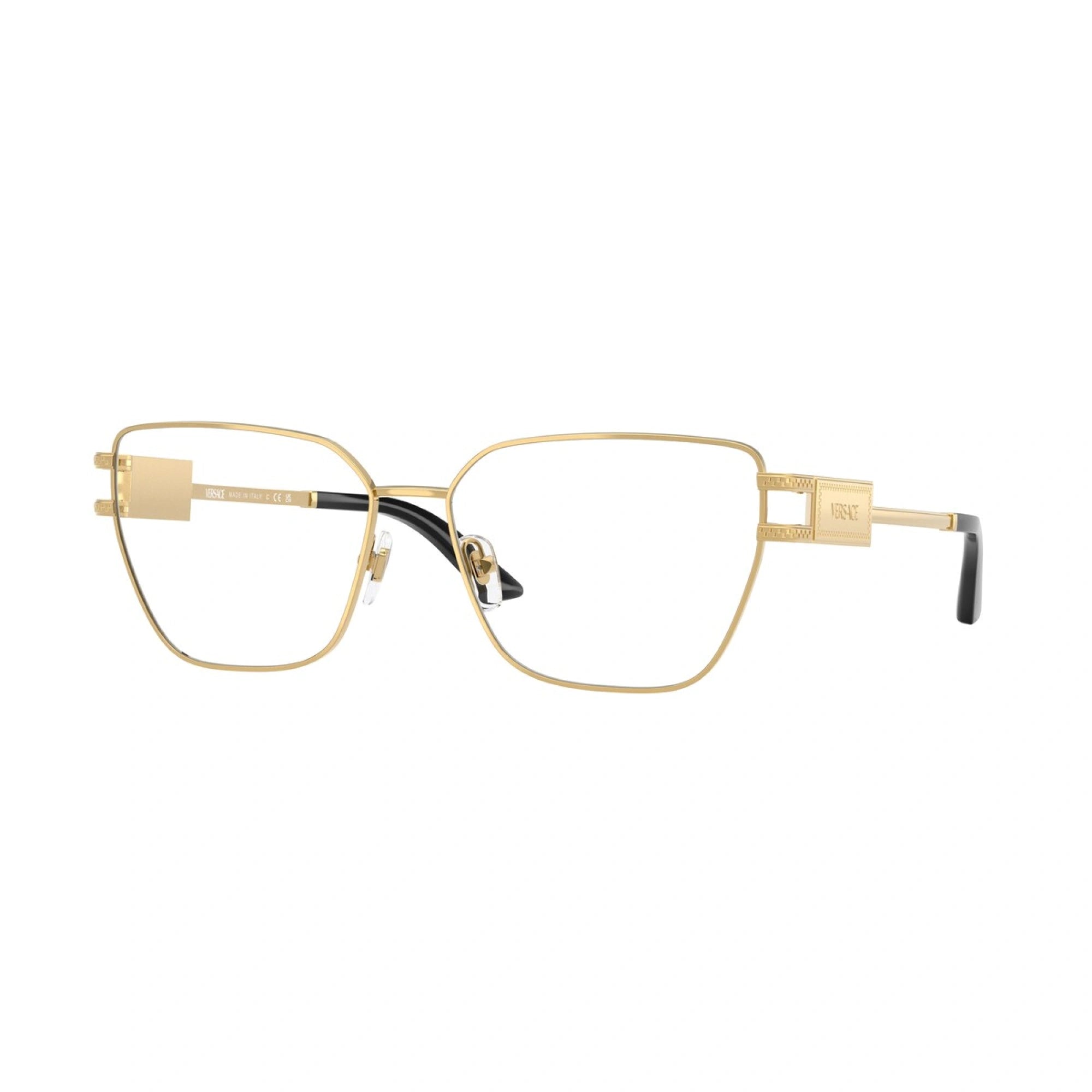 Versace Eyeglasses VE1301 1002 57mm Gold / Demo Lens