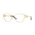 Versace Eyeglasses VE1301 1002 57mm Gold / Demo Lens