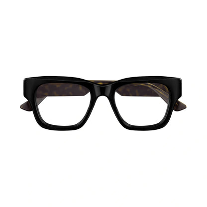 Gucci Eyeglasses GG1669O 001 49mm Black Havana / Clear Demo Lens