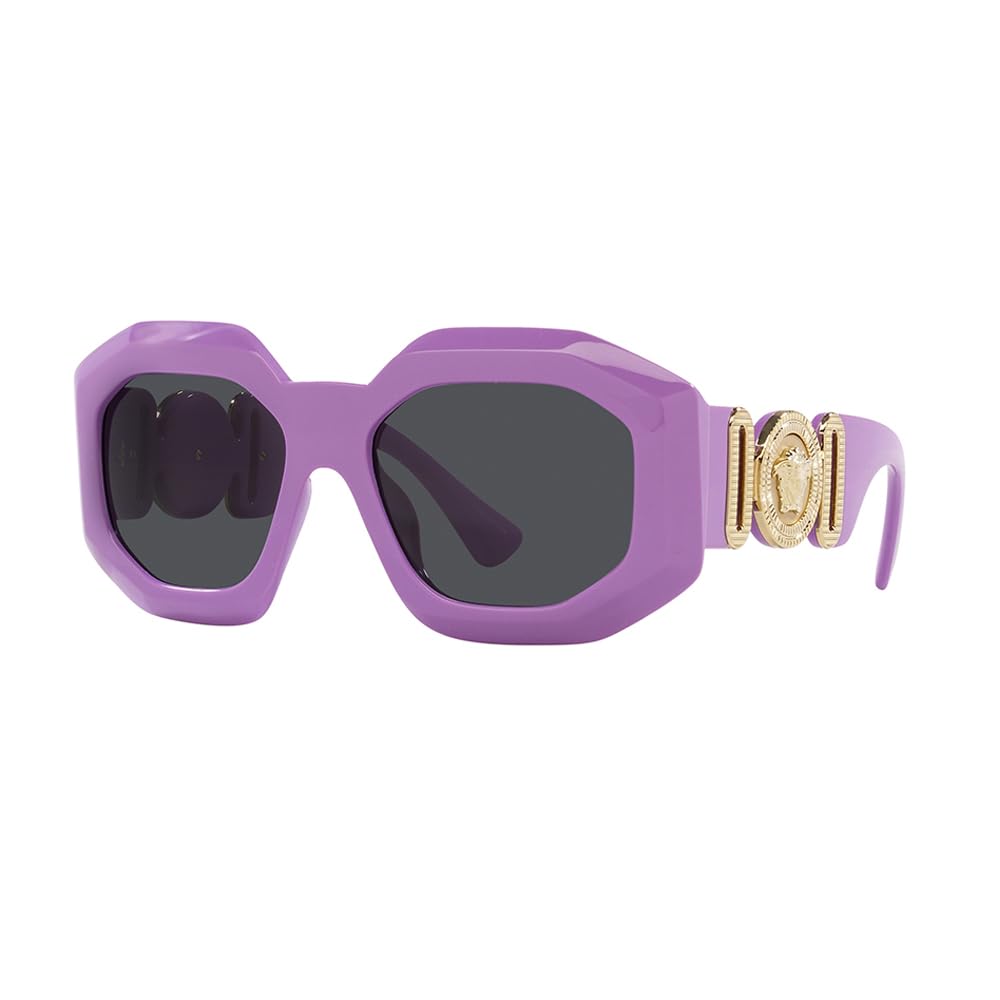 Versace Sunglasses VE4424U 536687 56mm Lilac / Dark Grey Lens