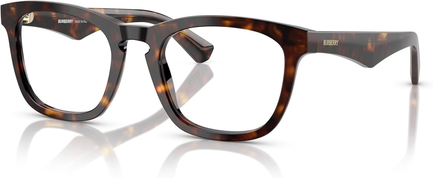 Burberry BE2417F 3002 Eyeglasses 53mm Havana / Clear Demo Lens