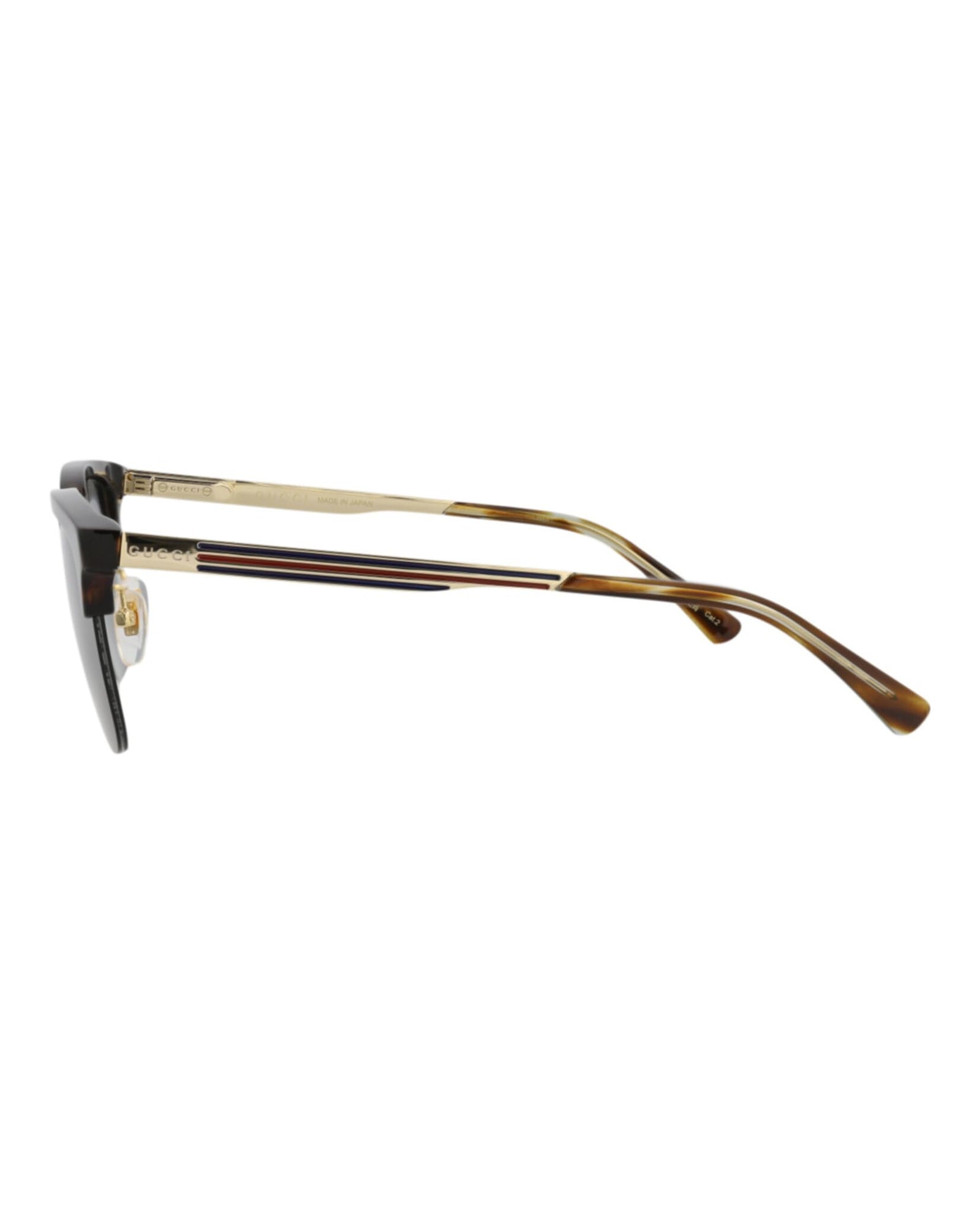 Gucci Sunglasses GG1226/S 002 53mm Havana Gold / Grey Lens