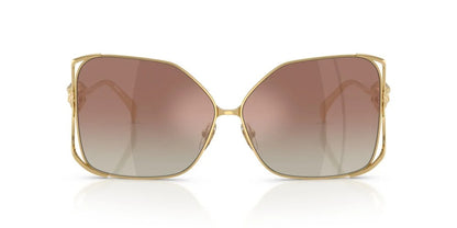 Versace Sunglasses VE2288 1002B8 62mm Gold / Gradient Brown Mirror Silver Lens