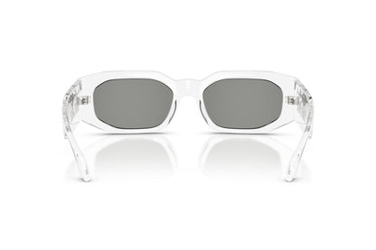 Versace Sunglasses VE4489U 148/8V 55mm Transparent / Clear Mirror Silver Lens
