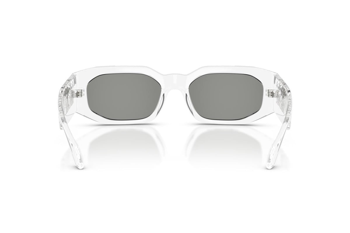 Versace Sunglasses VE4489U 148/8V 55mm Transparent / Clear Mirror Silver Lens