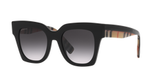 Burberry Sunglasses BE4364 39428G 49mm Black / Grey Gradient Lens