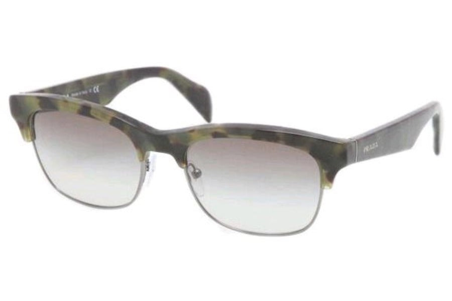 Prada Sunglasses PR11PS LAB0A7 54mm Green Havana / Grey Lens