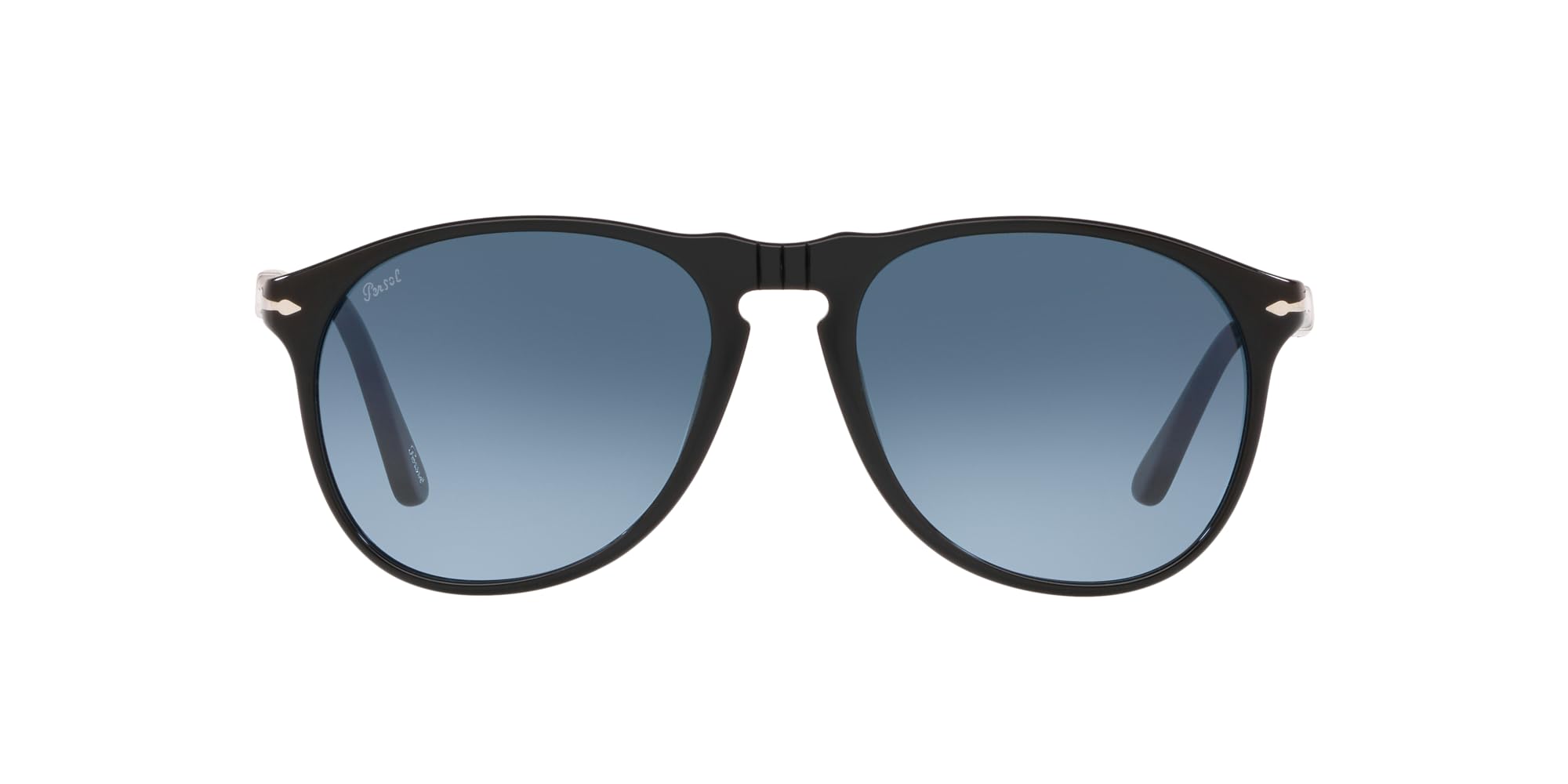 Persol Sunglasses PO9649S 95_Q8 55mm Black / Azure Gradient Blue Lens