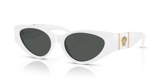Versace Sunglasses VE4454 314/87 55mm White / Dark Grey Lens