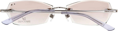 Swarovski Sunglasses SW5015 016 55mm Silver / Brown Lens