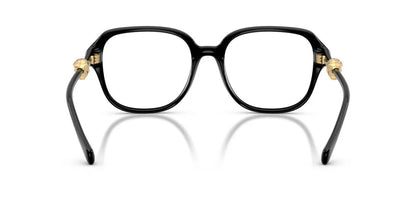 Versace VE3386D GB1 Eyeglasses 55mm Black / Clear Demo Lens