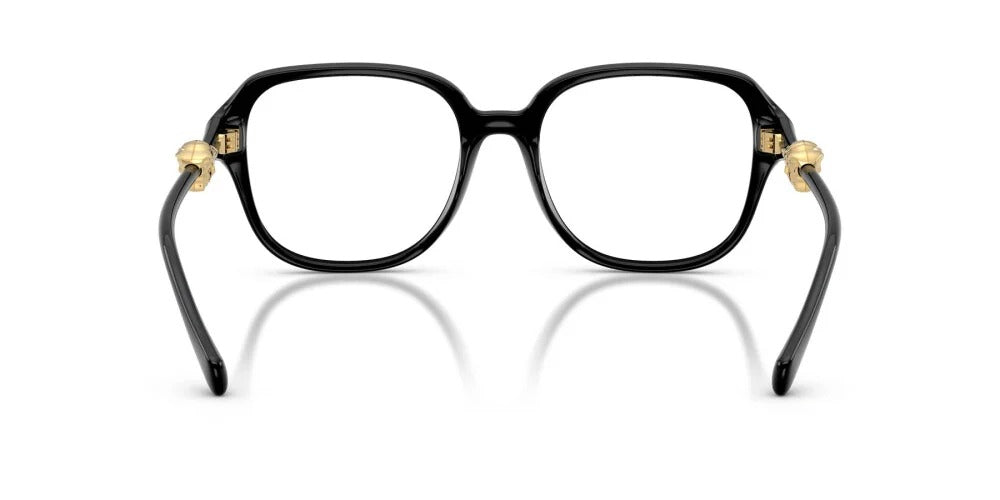 Versace VE3386D GB1 Eyeglasses 55mm Black / Clear Demo Lens