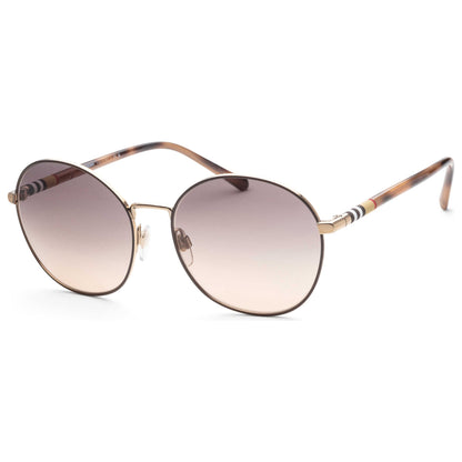 Burberry BE3094 1257G9 56mm Sunglasses Light Gold / Light Brown Gradient Lens