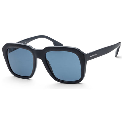 Burberry BE4350 395180 55mm Sunglasses Blue / Dark Blue Solid Lens