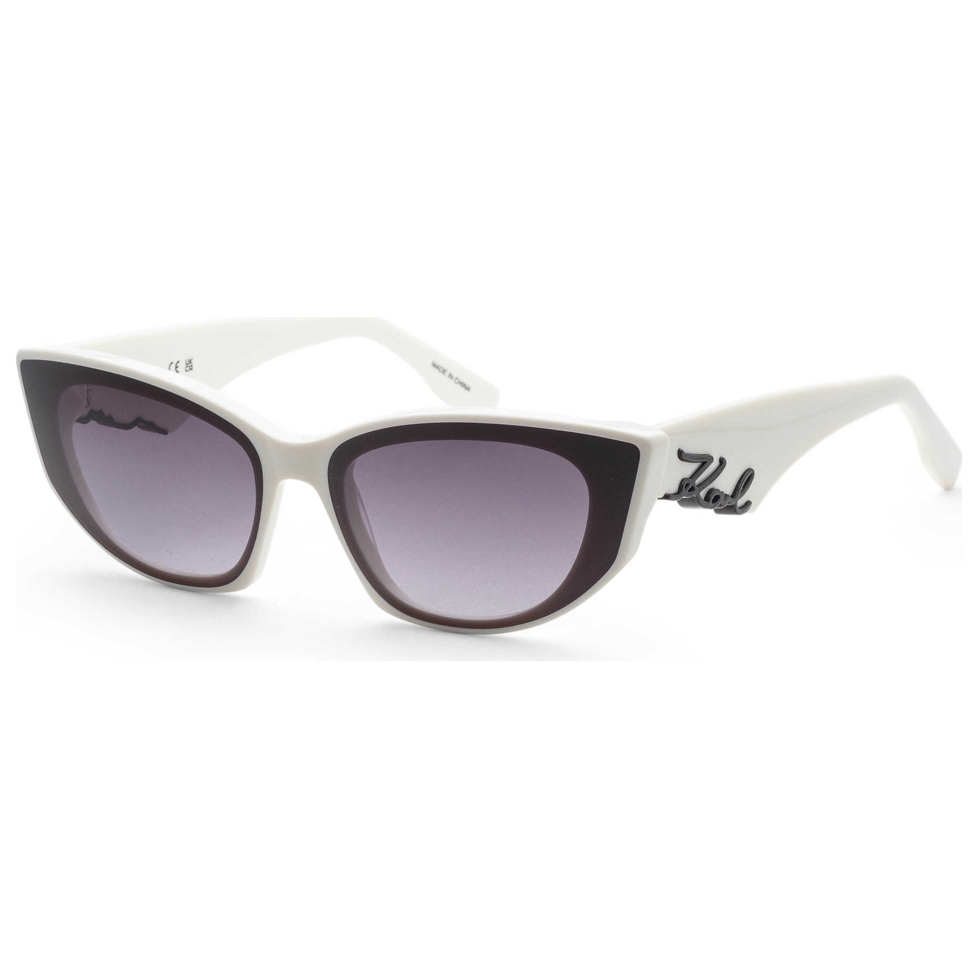 Karl Lagerfeld Sunglasses KL6162S 105 64mm White / Grey Gradient Lens