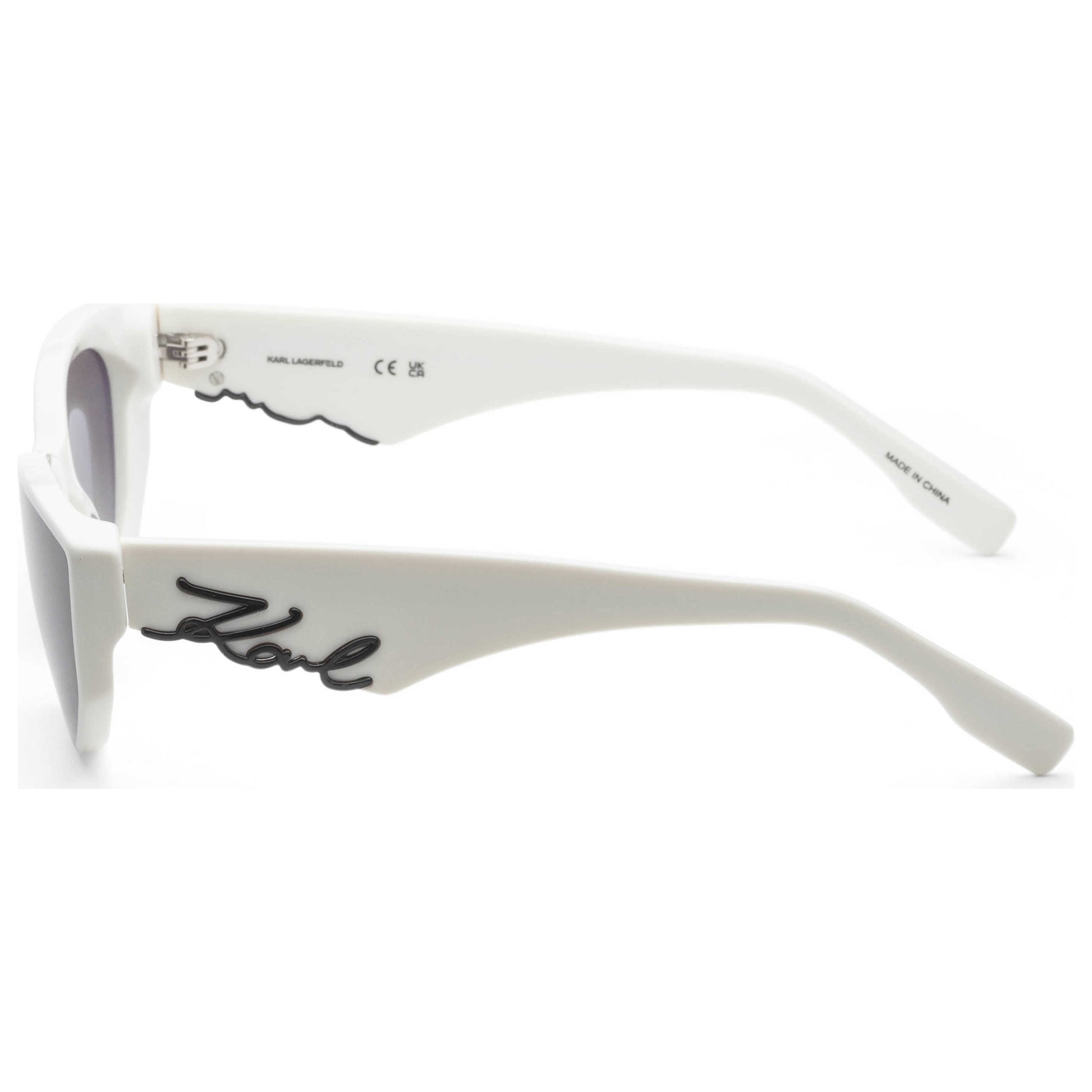 Karl Lagerfeld Sunglasses KL6162S 105 64mm White / Grey Gradient Lens - image 3