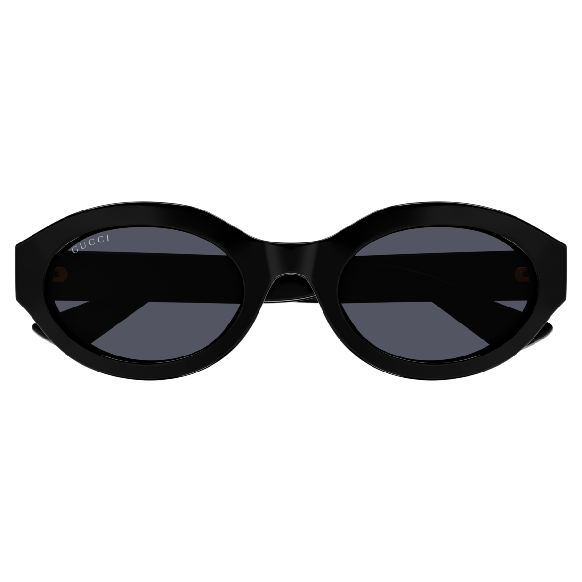 Gucci GG1579S 001 53mm Sunglasses Black / Dark Grey Solid Lens - image 2