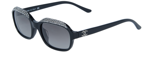 Vintage Chanel Sunglasses CH5133B 501111 49mm Black W Crystals/Grey Gradient Lens