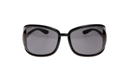Tom Ford TF77-GENEVIEVE B5 62mm Sunglasses Black / Dark Grey Solid Lens - image 2